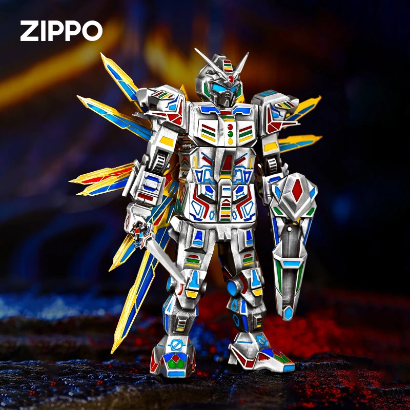 ZIPPO/之宝打火机【飞翼机甲】防风原装经典男士送礼DYJ1H1X1