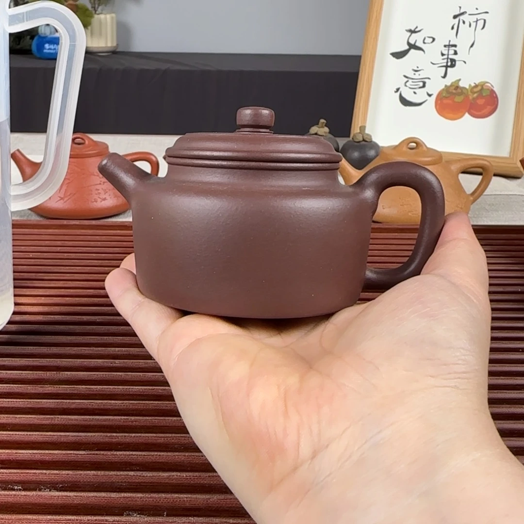 茶壶紫砂微瑕德钟