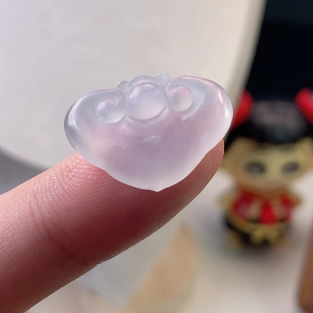 未镶嵌定制翡翠如意锁