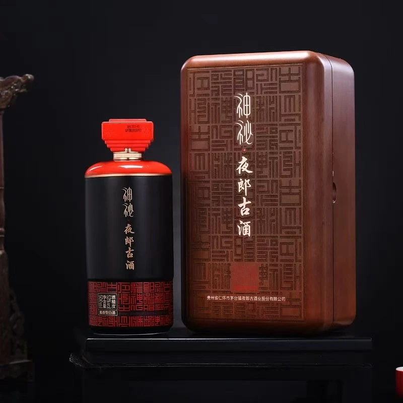 夜郎醇 夜郎古木盒神秘 500ml装 酱香型白酒53%Vol500ml