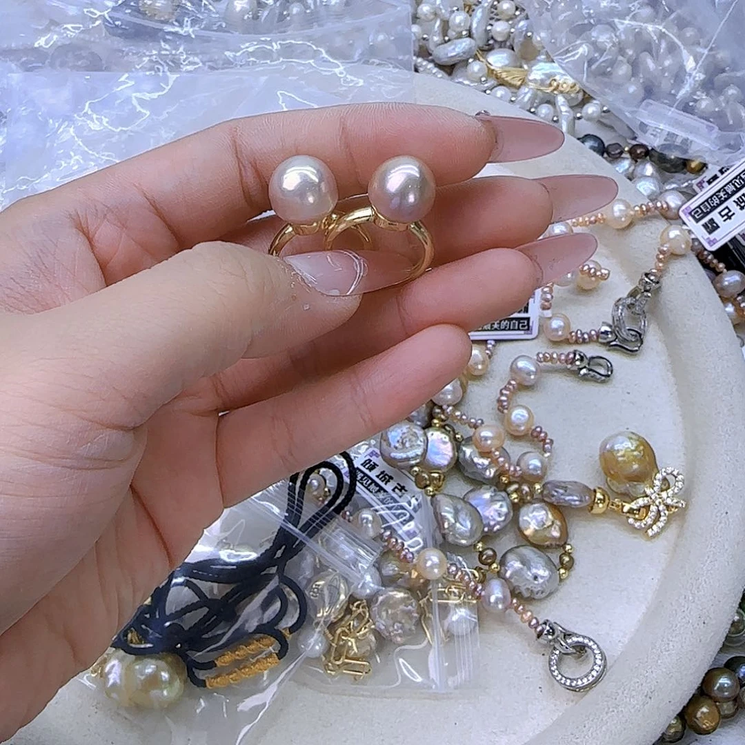 未镶嵌项链定制324淡水珍珠