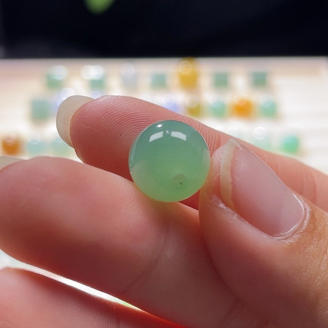 翡翠散珠缅甸翡翠a货卡11买断