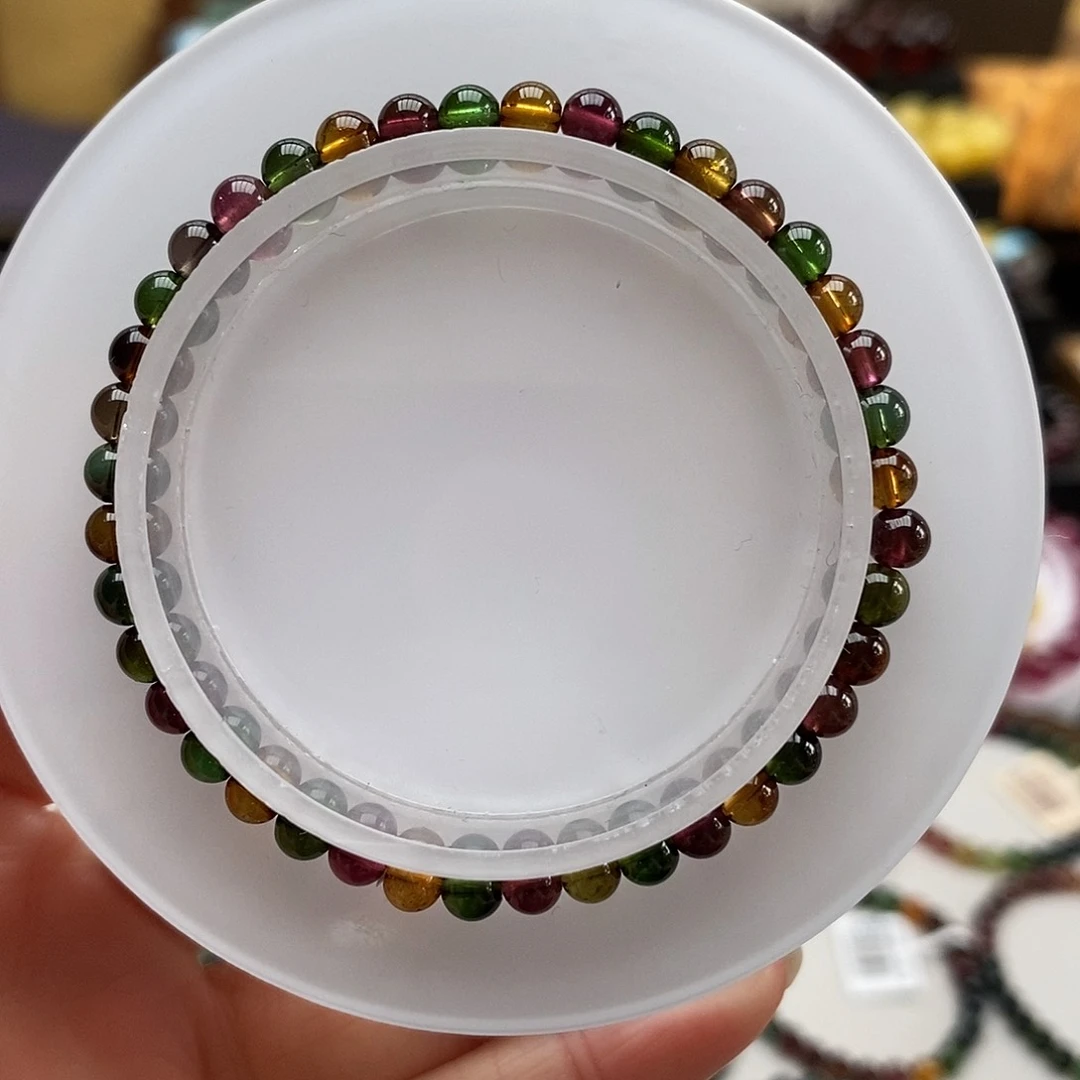 未镶嵌手链碧玺手链