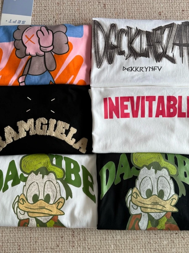 【孤品】当季高质量T恤 偶有瑕疵 介意勿拍