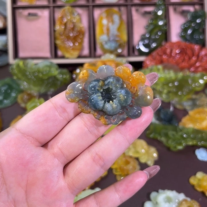 未镶嵌蛇纹石玉颈饰