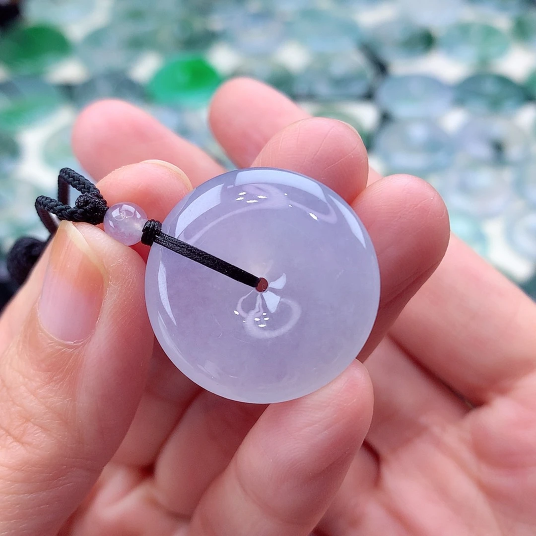 颈饰未镶嵌翡翠编号85-尺寸24/6