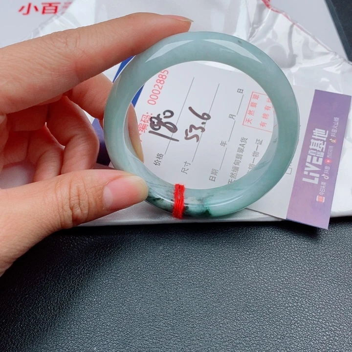 翡翠未镶嵌手镯天然缅甸A货翡翠手镯