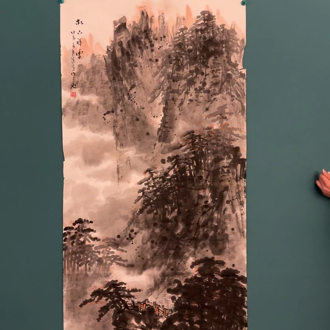 国画国画作品一幅
