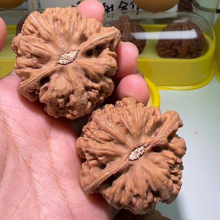 文玩核桃把件49大粗筋有修