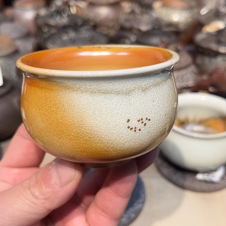 柴烧裸烧茶具福利954