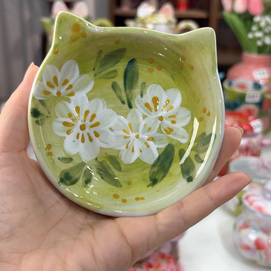 景德镇手绘高温釉下彩陶瓷茶具
