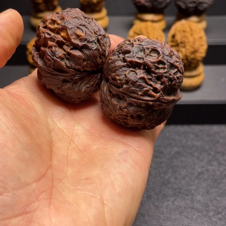 文玩核桃吊坠F聚宝金蟾44