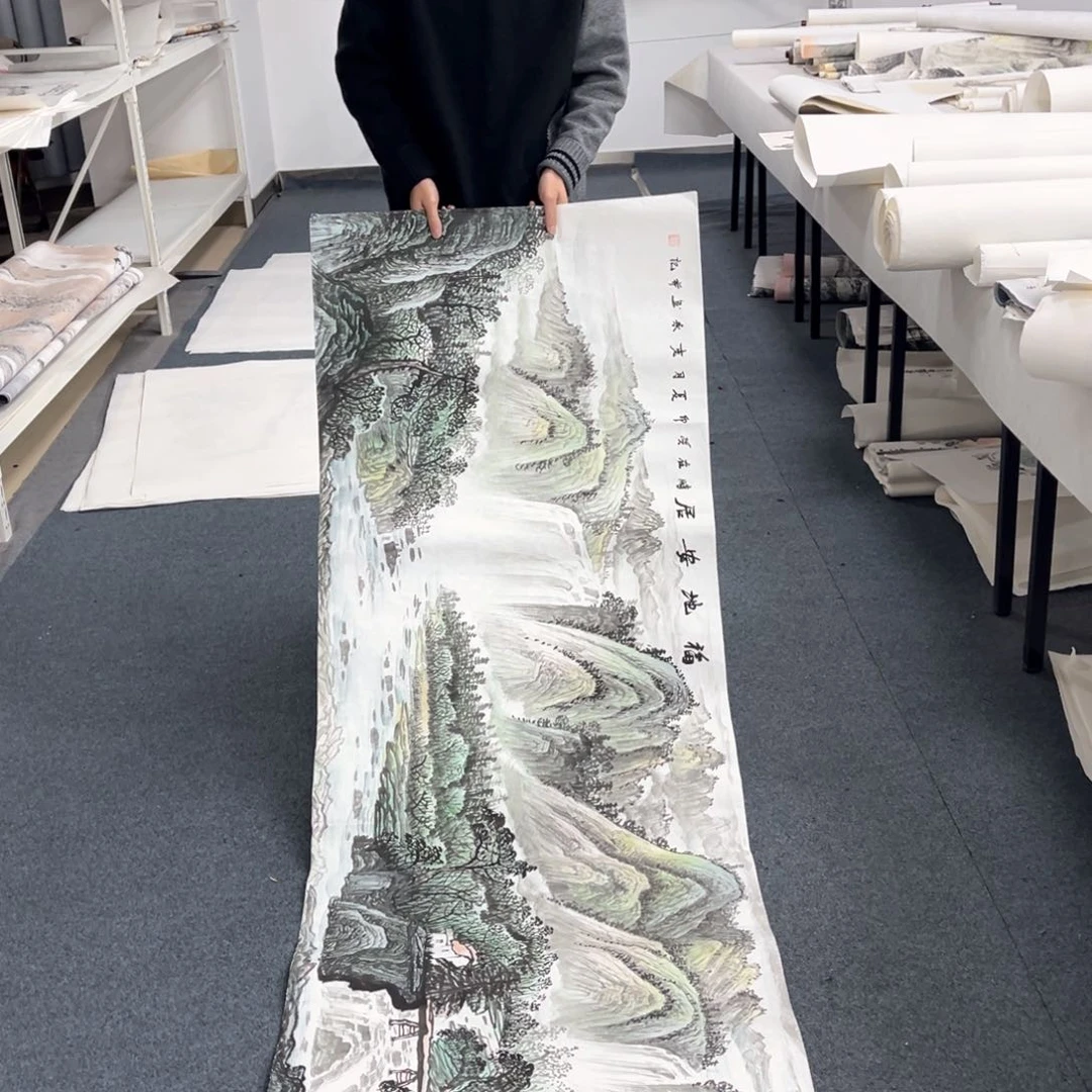 国画宣纸纯手绘字画