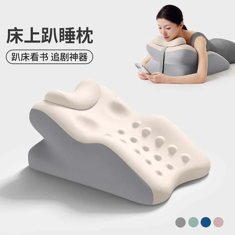 卧室看书靠背垫多功能床头靠垫护颈护腰靠枕沙发床上腰部支撑神器