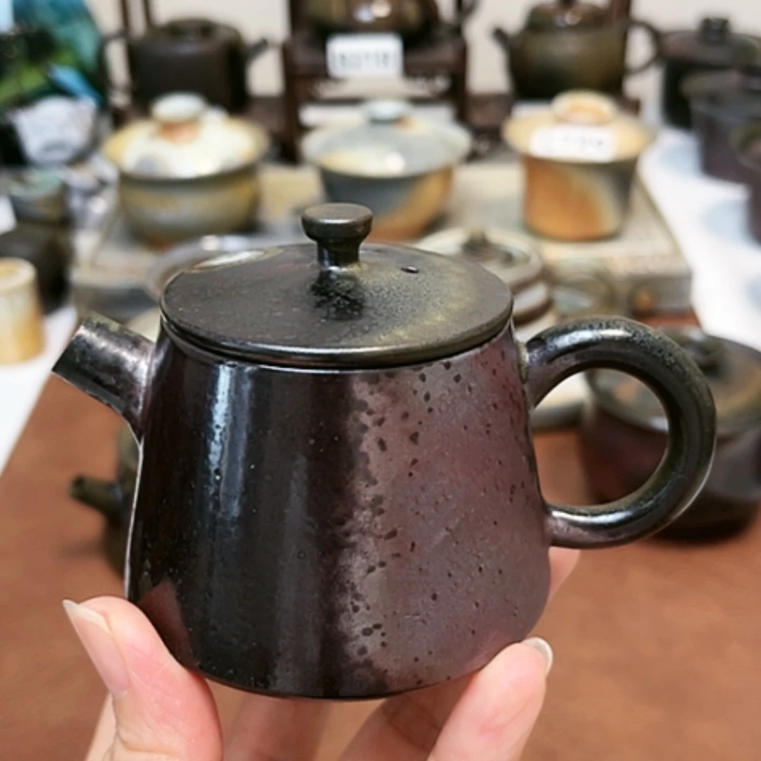 【闪购商品】墨*景德茶具柴烧茶具