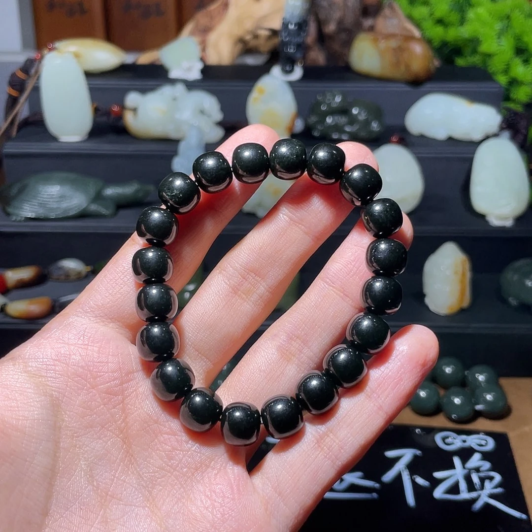 广***口颈饰未镶嵌和田玉（白玉）