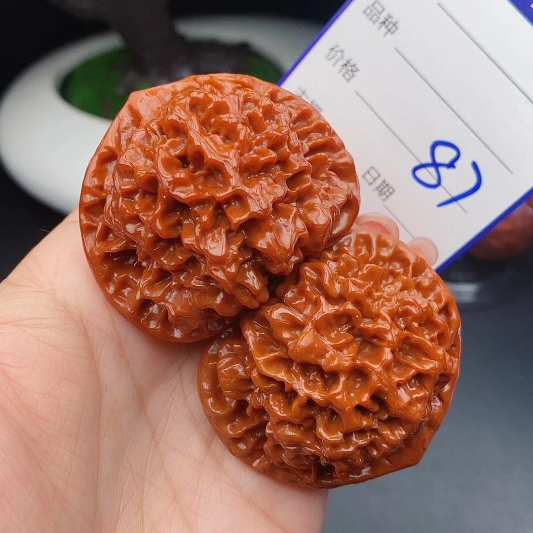 把件文玩核桃48官帽87