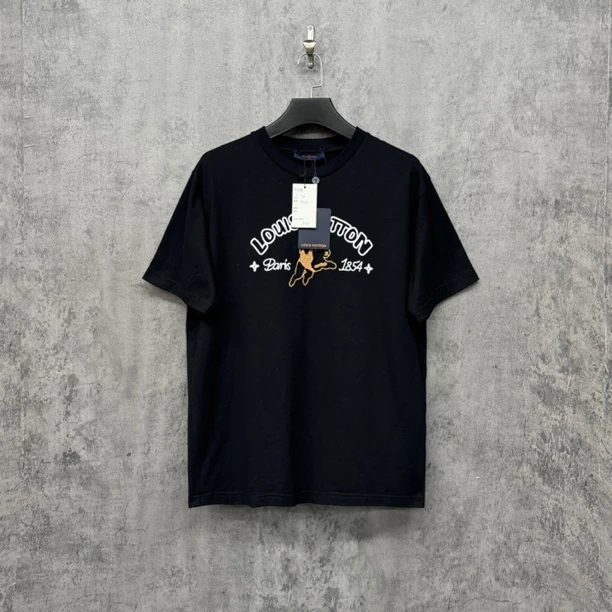 未使用 LouisVuitton/路易威登 Lv新款Tyler刺绣Logo短袖/WK450/L