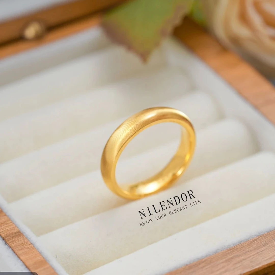 合金戒指 轻奢猫眼闭口戒指 戒指闭口