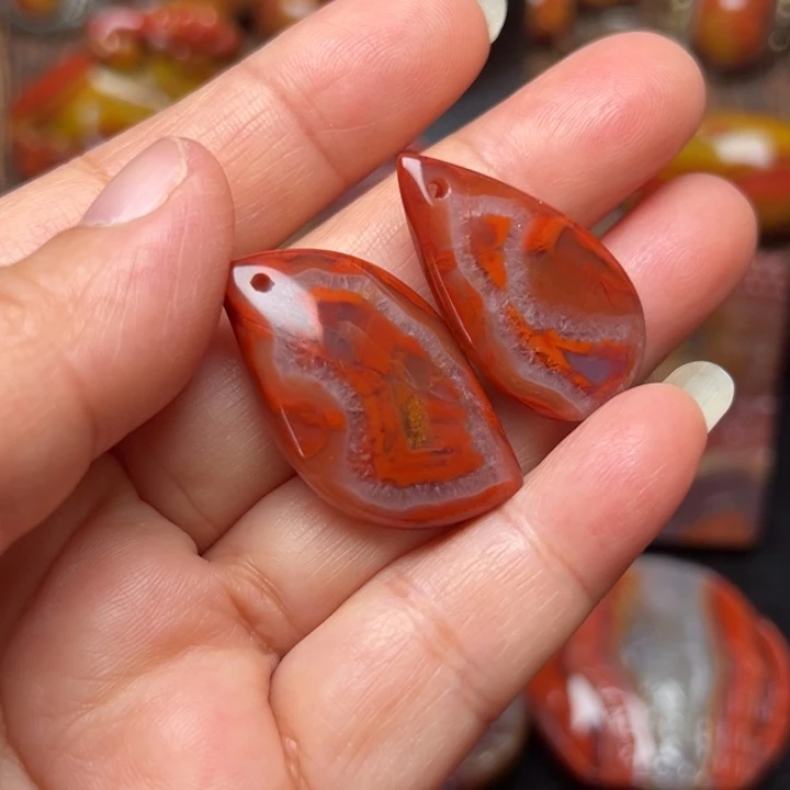 玛瑙/玉髓未镶嵌颈饰