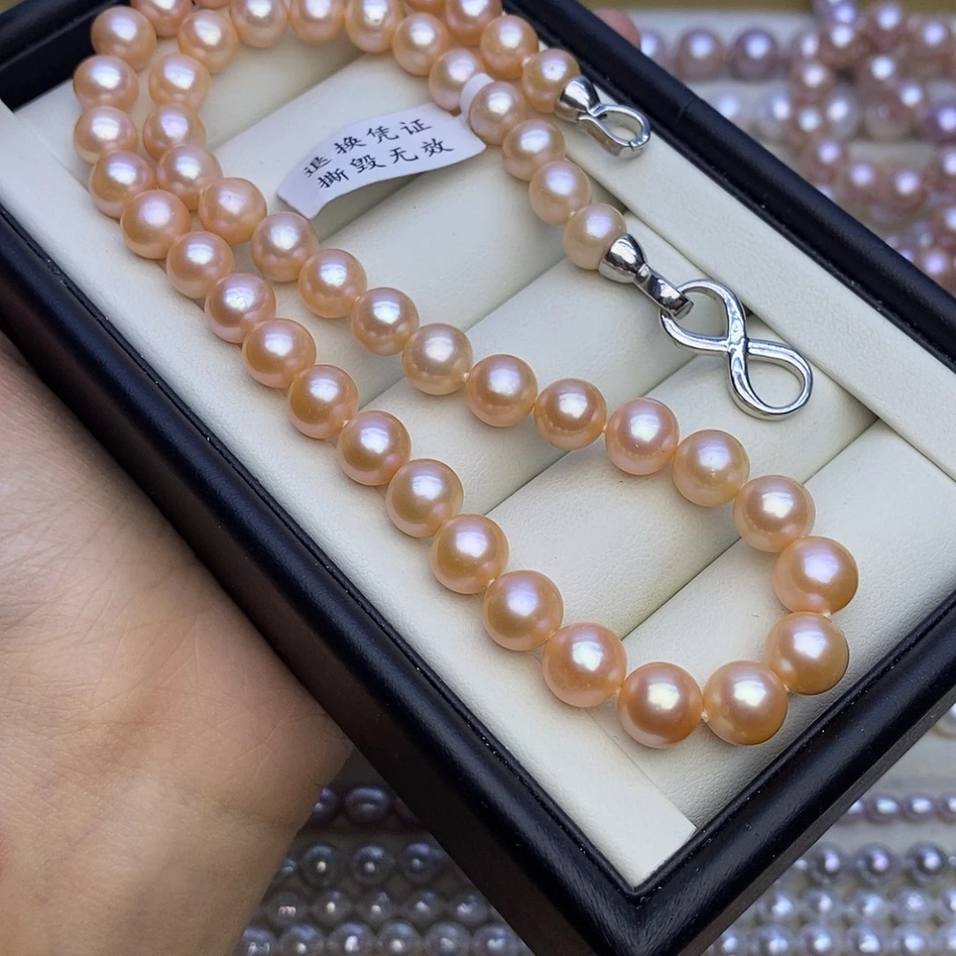 颈饰未镶嵌淡水珍珠无核 中国红