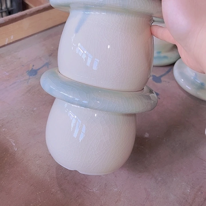 红陶陶瓷花盆当场满12包邮