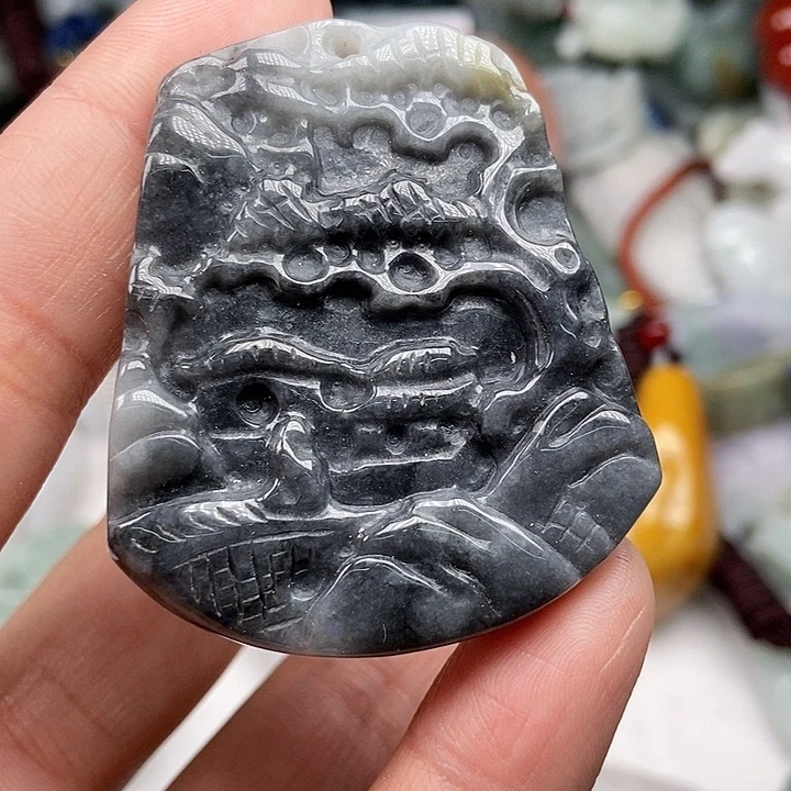 未镶嵌挂件翡翠翡翠