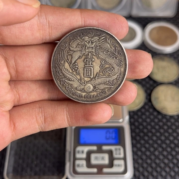 金属大头龙洋船洋工艺品
