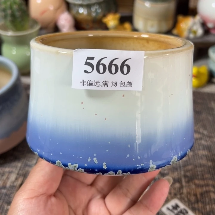 口9 手工花盆满30包邮