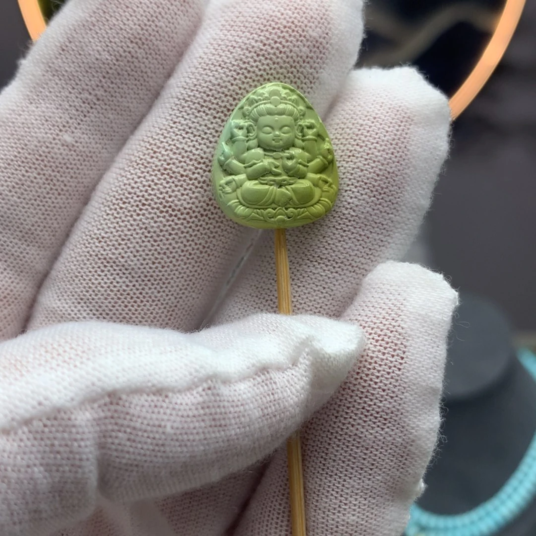 绿松石挂件未镶嵌