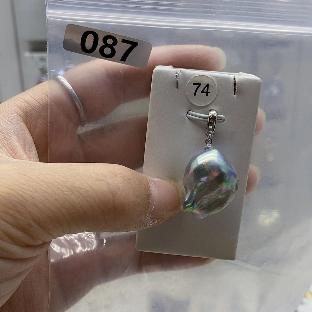 颈饰合金淡水珍珠