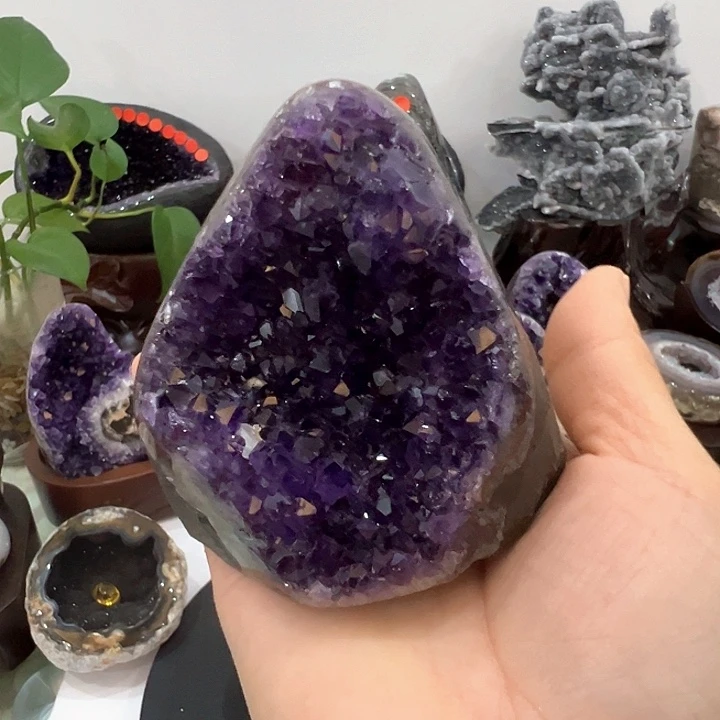 未镶嵌珠宝半成品紫晶