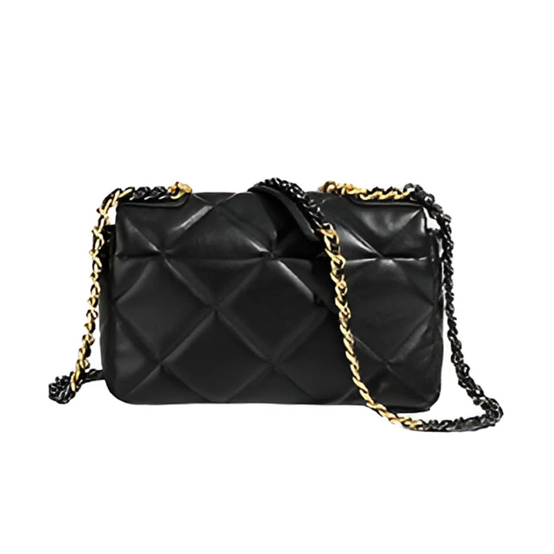 【CF】2024新品手提单肩斜跨包包简约斜挎包 1041-黑色