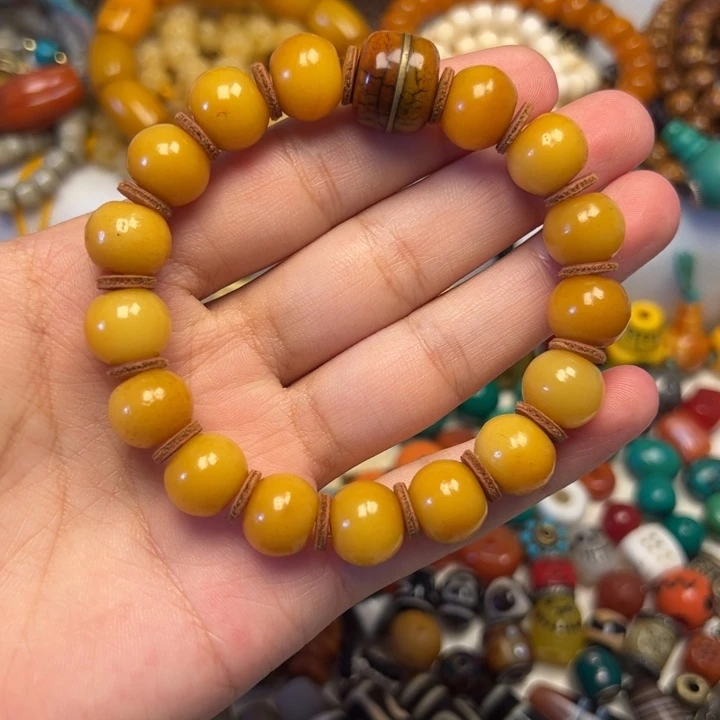 泥塑藏式风格手串