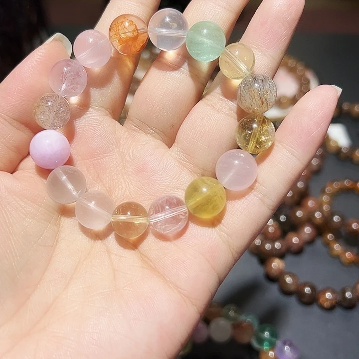 未镶嵌手链水晶仙女多宝手链17号