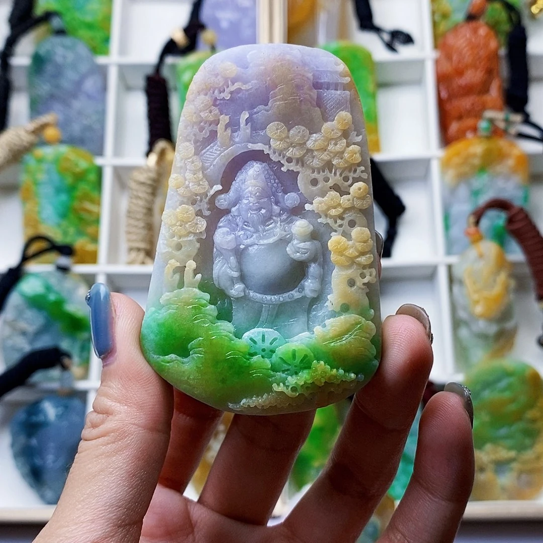 定制翡翠未镶嵌翡翠A货