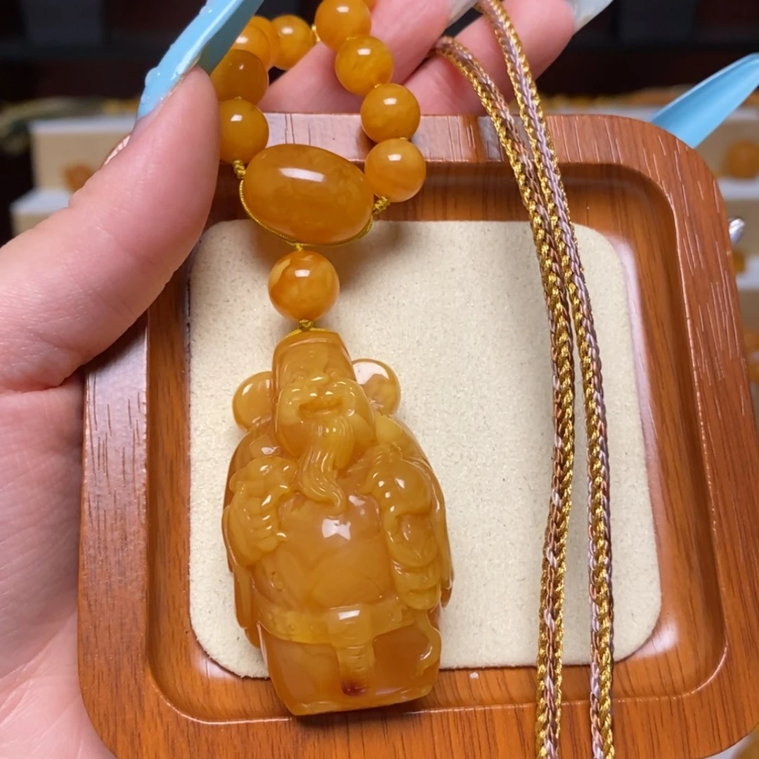 【闪购商品】未镶嵌颈饰蜜蜡项链