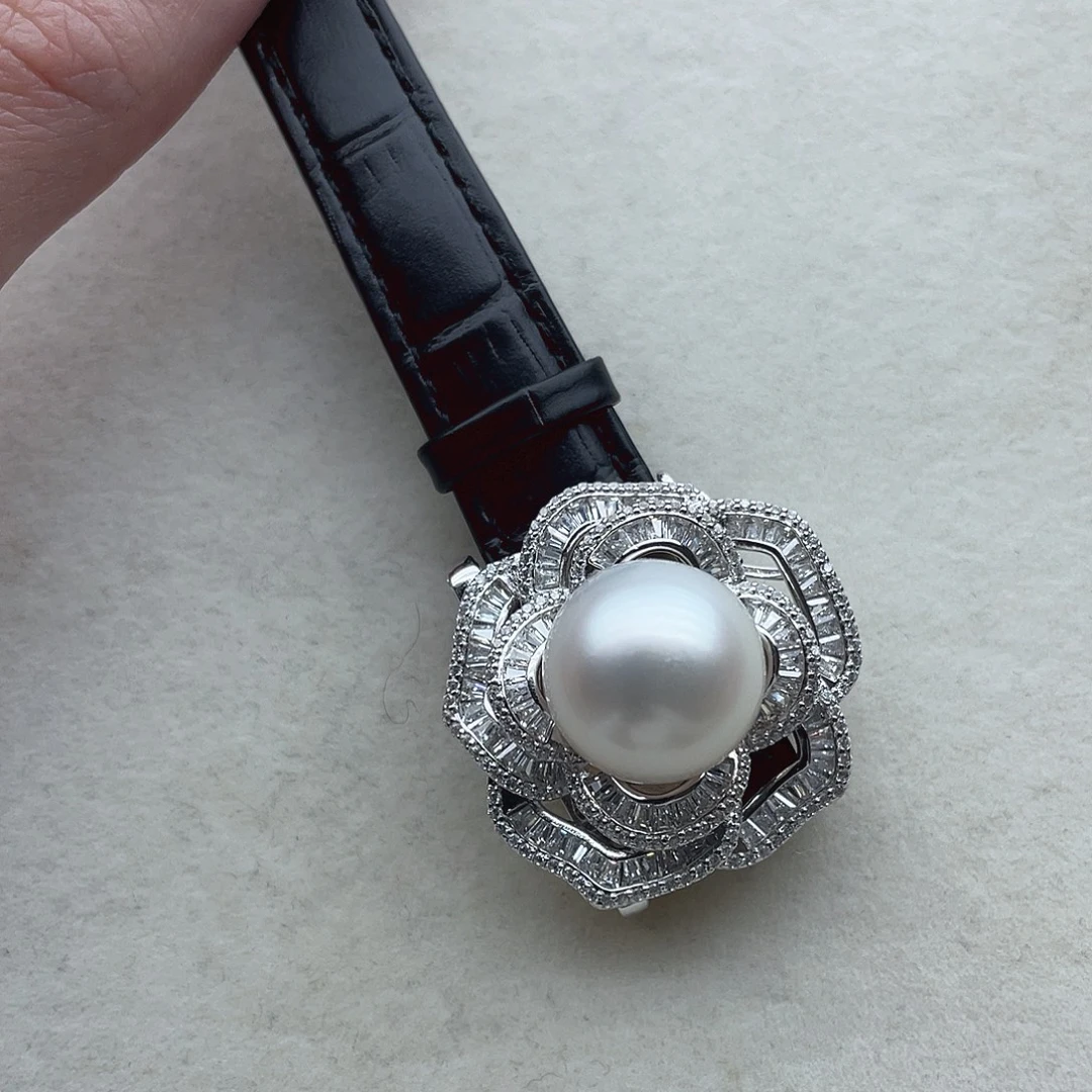 手链103海水珍珠银S925镶嵌