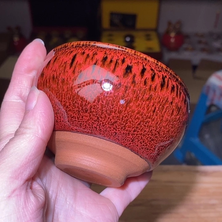 茶盏不带礼盒，建盏主人杯