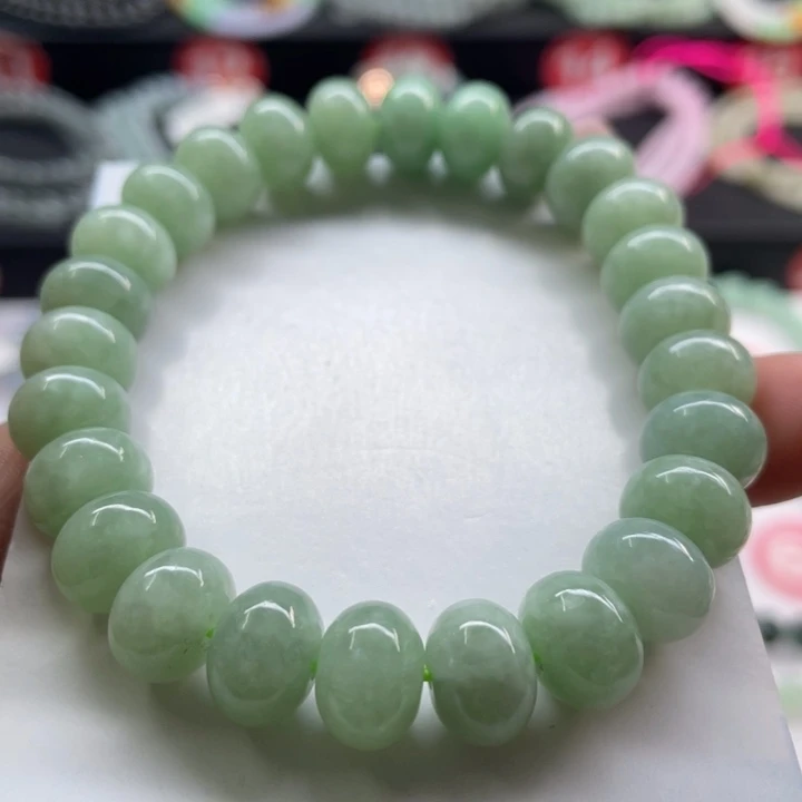 未镶嵌手链翡翠卡10.7