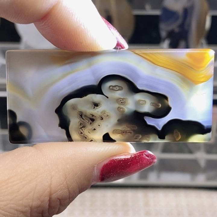 玛瑙/玉髓未镶嵌颈饰