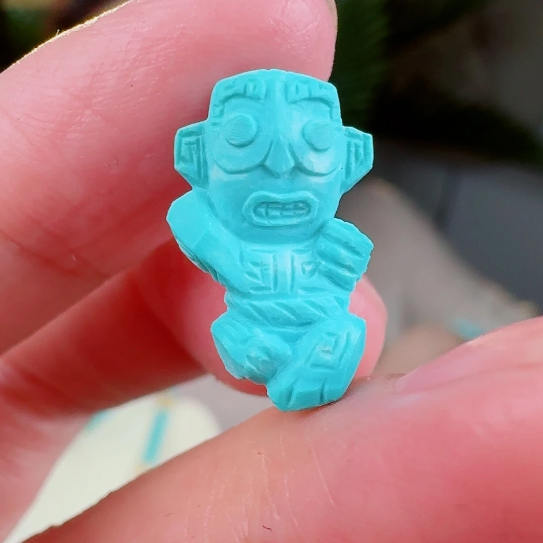 绿松石珠宝奇石未镶嵌