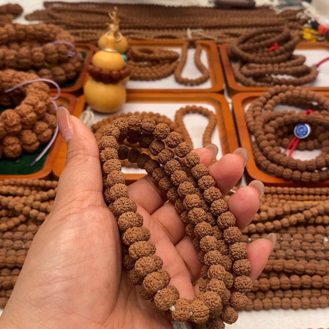 神***难金刚菩提吊坠纯血花王108卡8➕