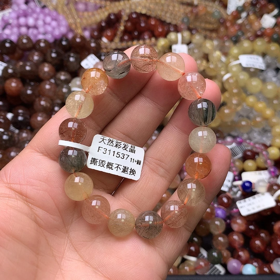 水晶手链未镶嵌，，
