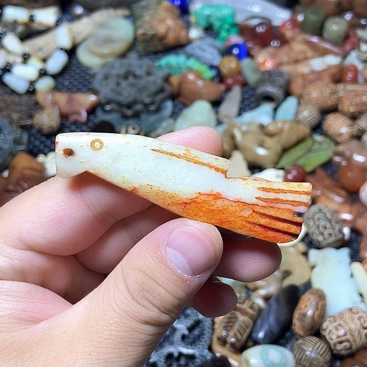 和田玉未镶嵌颈饰26