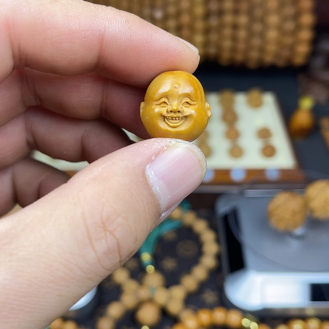 猴头核桃吊坠9**5猴头核桃雕刻精美