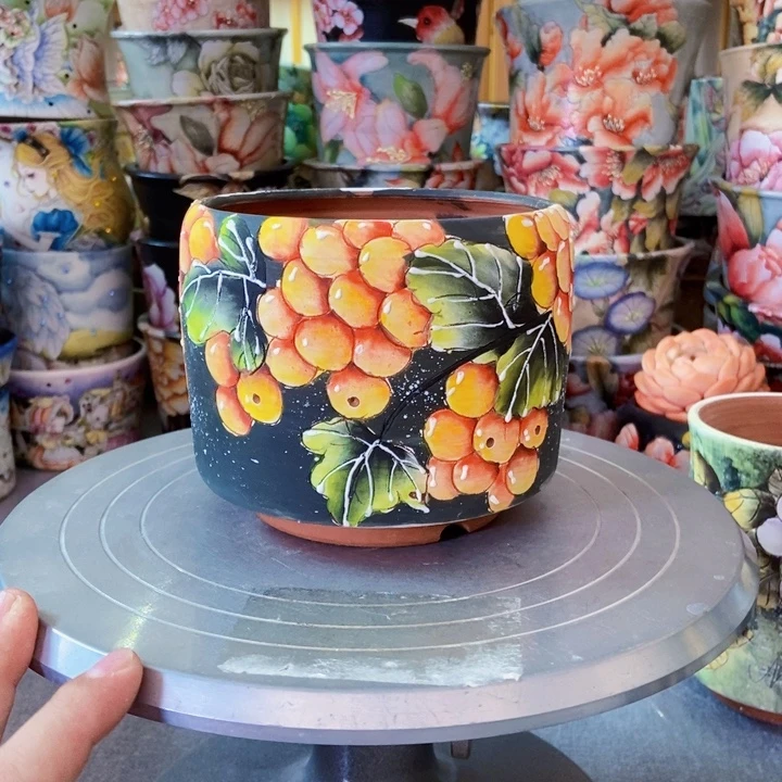 景德镇艺术手绘作品