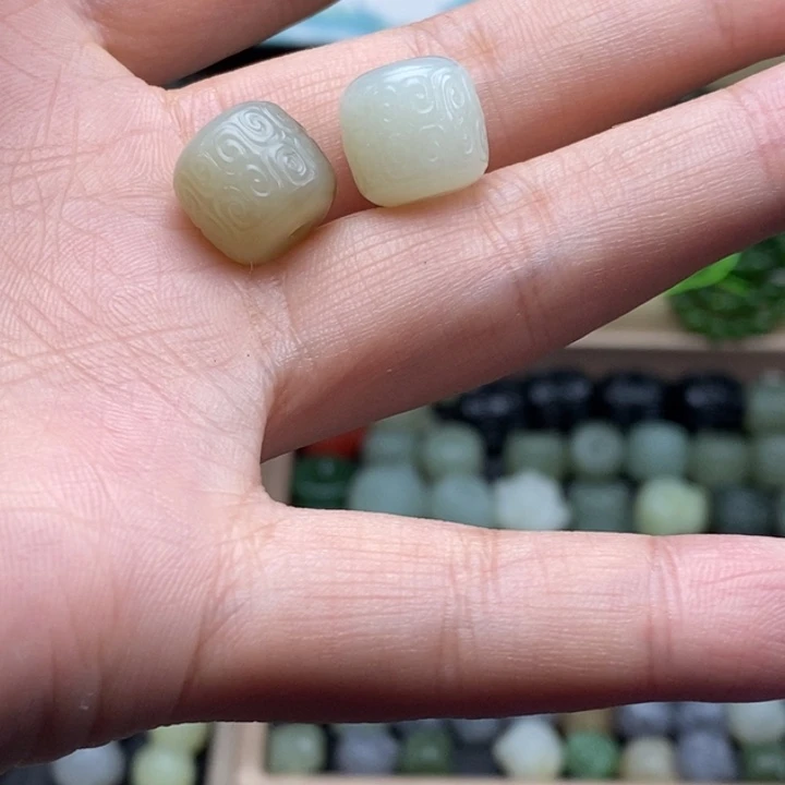 未镶嵌和田玉（糖玉）珠宝半成品