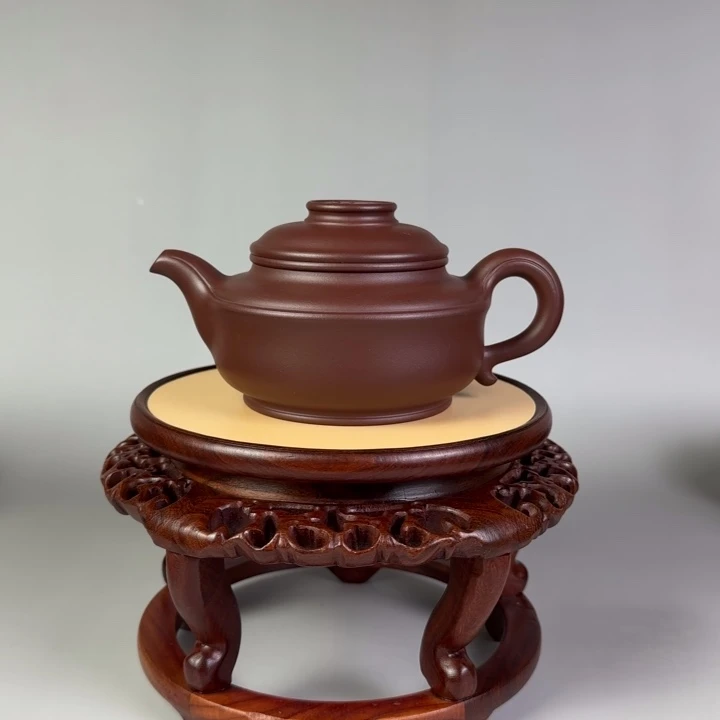 茶壶紫泥已*置八卦如意300 cc左右