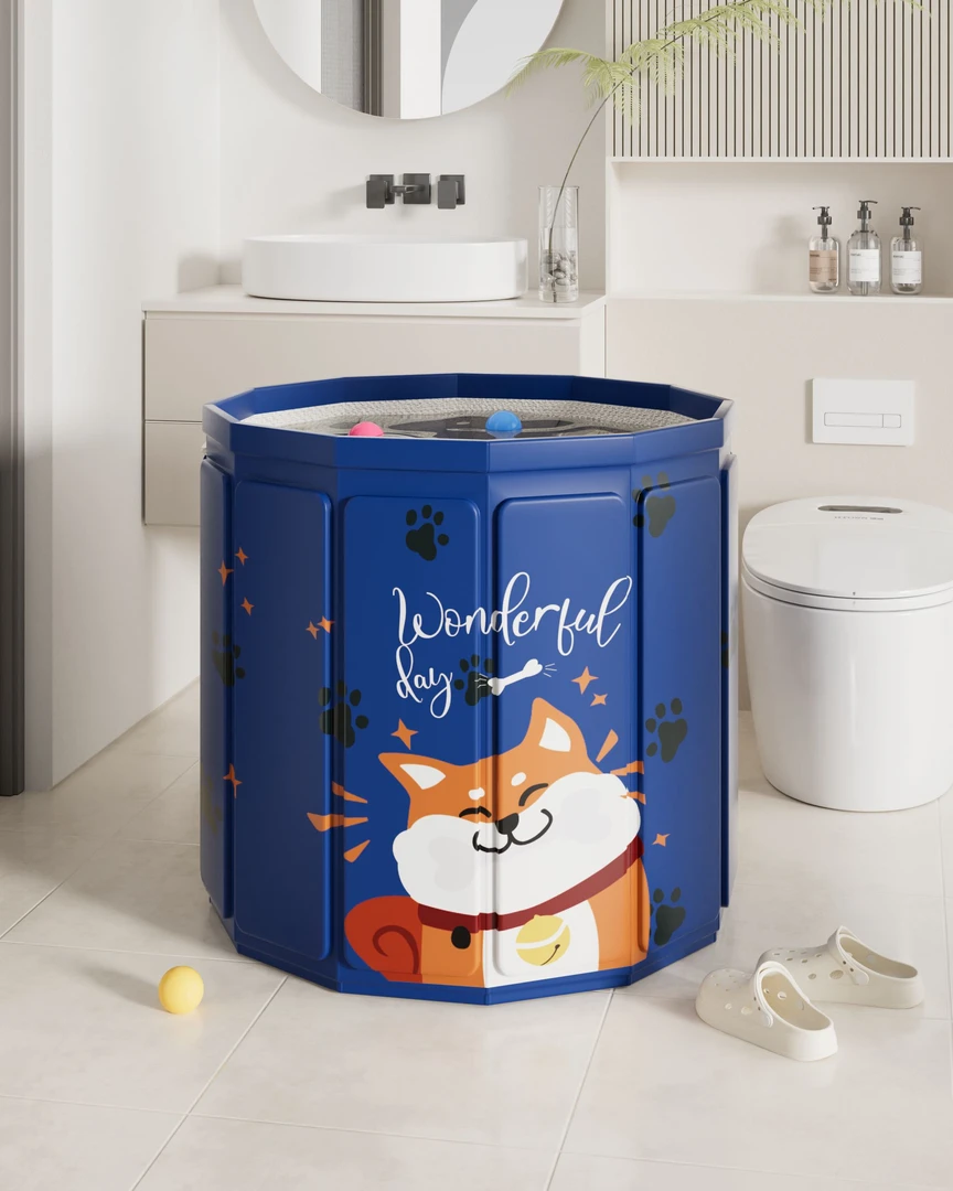 漫啦加大板折叠【80*65】适合200斤以上成人或者双人使用折叠泡澡桶